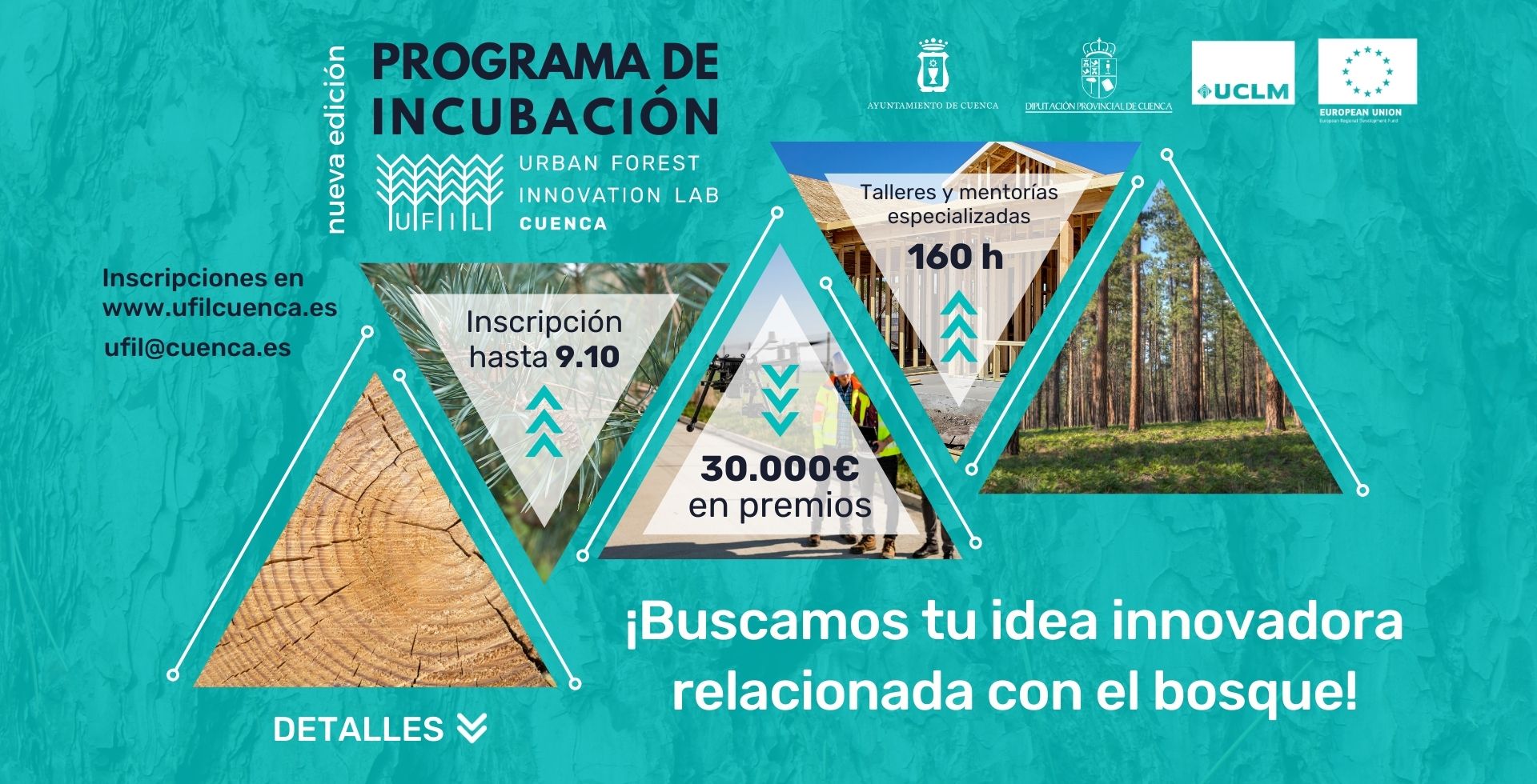 UFIL programa de incubación cartel